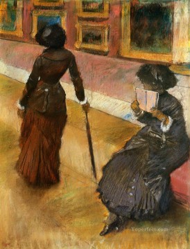 ルーブル美術館のメアリー・カサット エドガー・ドガ Oil Paintings